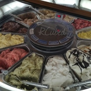 The day's flavor selection.