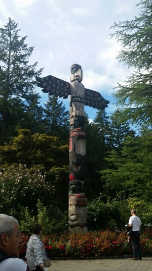 1 of 2 totem poles.
